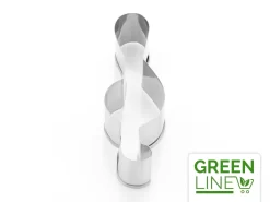 Ausstecher: Notenschlüssel, Edelstahl, 3 X 7 Cm