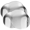Cakeboard: Silver Plates, Silberglänzend, 6 Stück á 25 Cm, 2,5 Mm