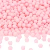 Weiche Zuckerperlen, Glimmer-Rosa, 5 Mm, 100 G