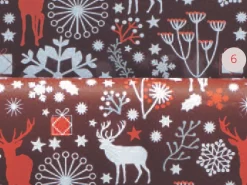 Transferfolie: Prairie-Enchantée, Kakaobutter, Bordeaux, Weiß, Rot, 40 X 25 Cm