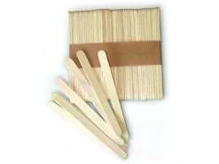 Eisstiel: Holz, Unbehandelt, 50 Stück á 115 X 9 Mm