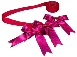 Schleifen-Set: Pink, Für Tortenkartons, 7-teilig