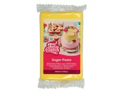 FunCakes Fondant -gelb- 250g, Dekormasse 6 FunCakes Fondant -gelb- 250g, Dekormasse -Hobbybäcker b56811