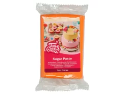 FunCakes Fondant, Dekormasse, Orange, 250g -Hobbybäcker b58031