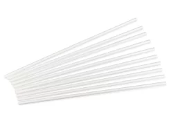 Tortendübel, Kunststoff, Weiß, 10 Stück á 30 Cm