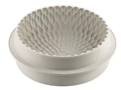 SILIKOMART Silikon-Backform: Honoré, Royales Design, Grauweiß, 19,5 X 7 Cm, 1,6 L -Hobbybäcker b65640