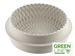 SILIKOMART Silikon-Backform: Honoré, Royales Design, Grauweiß, 19,5 X 7 Cm, 1,6 L