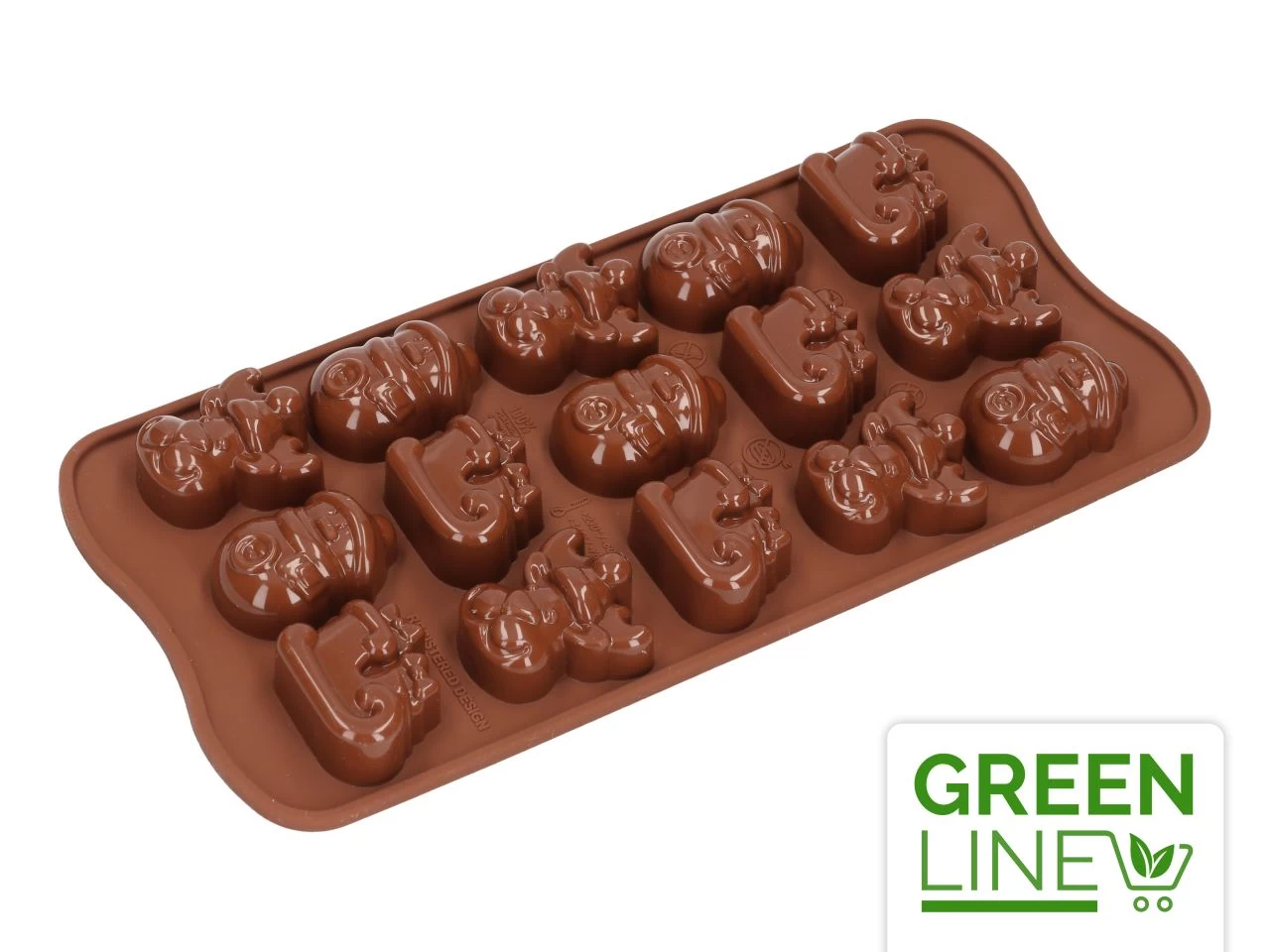 Silikomart Silikon-Pralinenform Choco Winter 1 Silikomart Silikon-Pralinenform Choco Winter