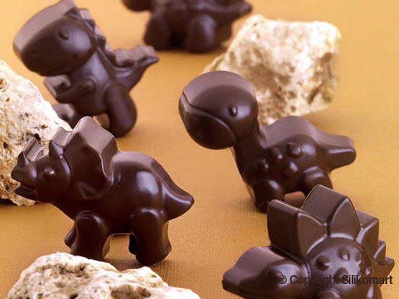 Silikomart Silikon-Pralinenform Dino 3 Silikomart Silikon-Pralinenform Dino - Image 3