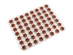 Pralinen-Sternhalbschalen Vollmilch 56 Stück -Hobbybäcker b68681