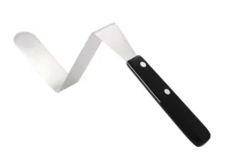 Winkelpalette, Extra Tief (12,5 Cm), Edelstahl & PVC, Schwarz, 10 X 3,4 Cm -Hobbybäcker b69392