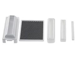 SILIKOMART Silikonform-Kit: Ali Di Fata-Spirale, Weiß, 7-teilig, 25 X 5,5 X 4,8 Cm, 1,4 L -Hobbybäcker b69481