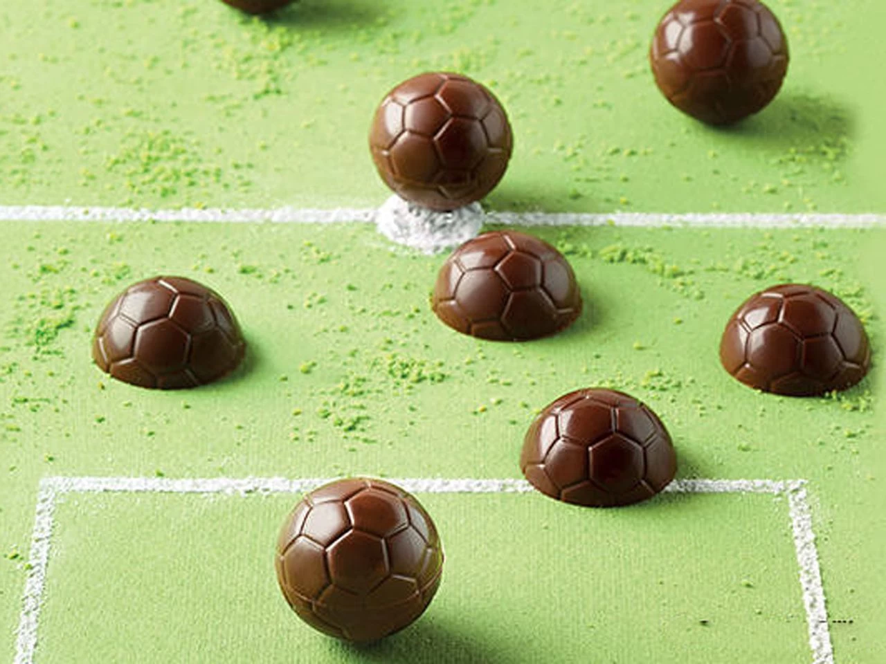 Silikomart Silikon-Pralinenform Choco Goal 1 Silikomart Silikon-Pralinenform Choco Goal