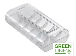 Silikomart Macarons-Verpackung: Transparent, Kunststoff, Für 12 Macarons, 18,4 X 9,4 X 5,3 Cm