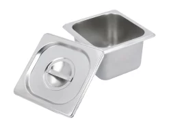 Temperier-Behälter Mit Deckel, Edelstahl, 1,5 L
