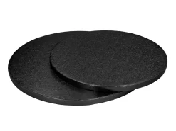 Cakeboard: Rund In Schwarz, 25 X 1,2 Cm