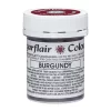 Sugarflair: Schokoladenfarbe Burgundy, Weinrot, 35 G