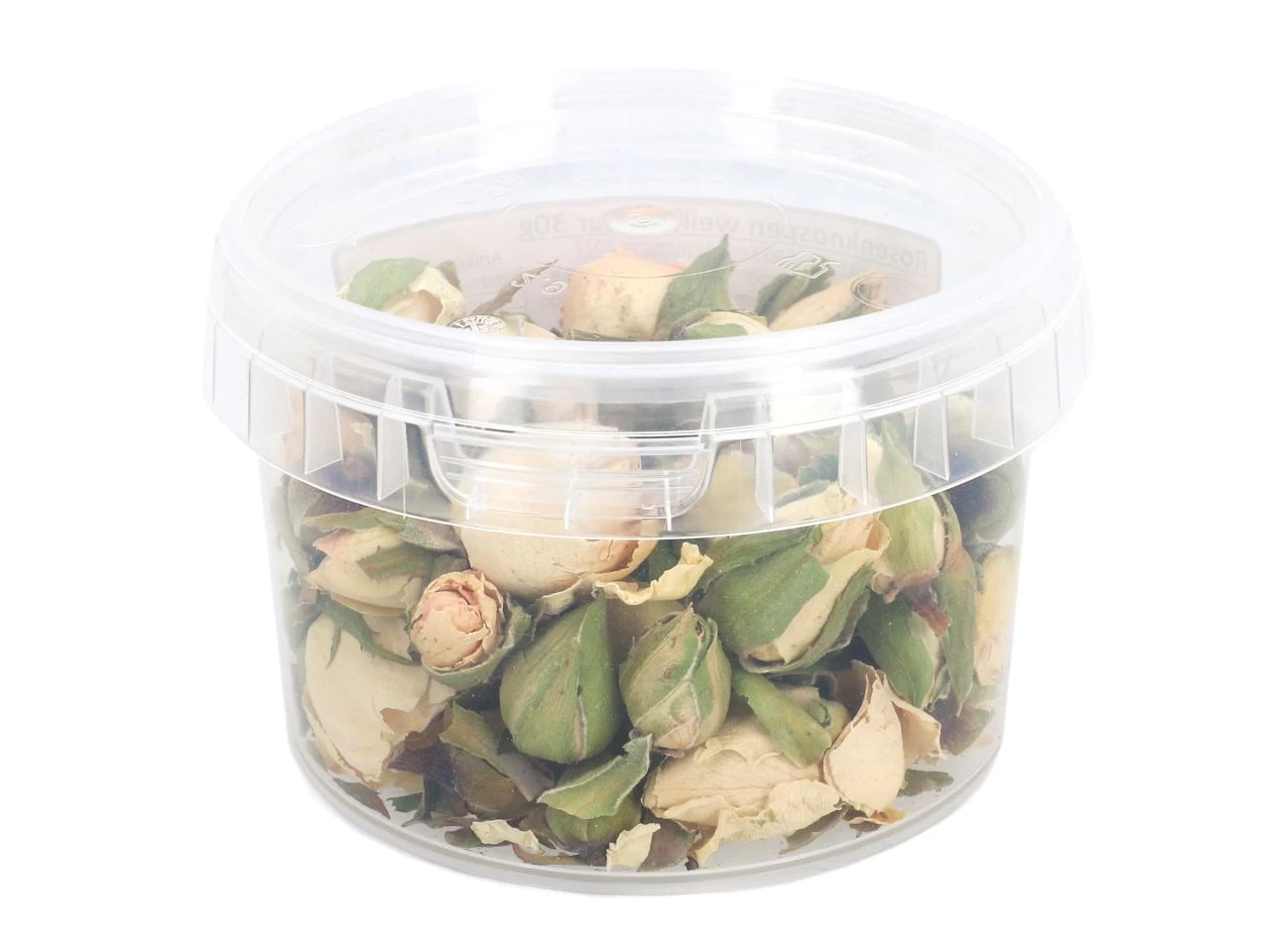 Rosenknospen, Weiß, Essbar, 10 G 2 Rosenknospen, Weiß, Essbar, 10 G - Image 2