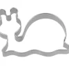 Ausstecher: Schnecke, Edelstahl, 4 Cm X 6,2 Cm