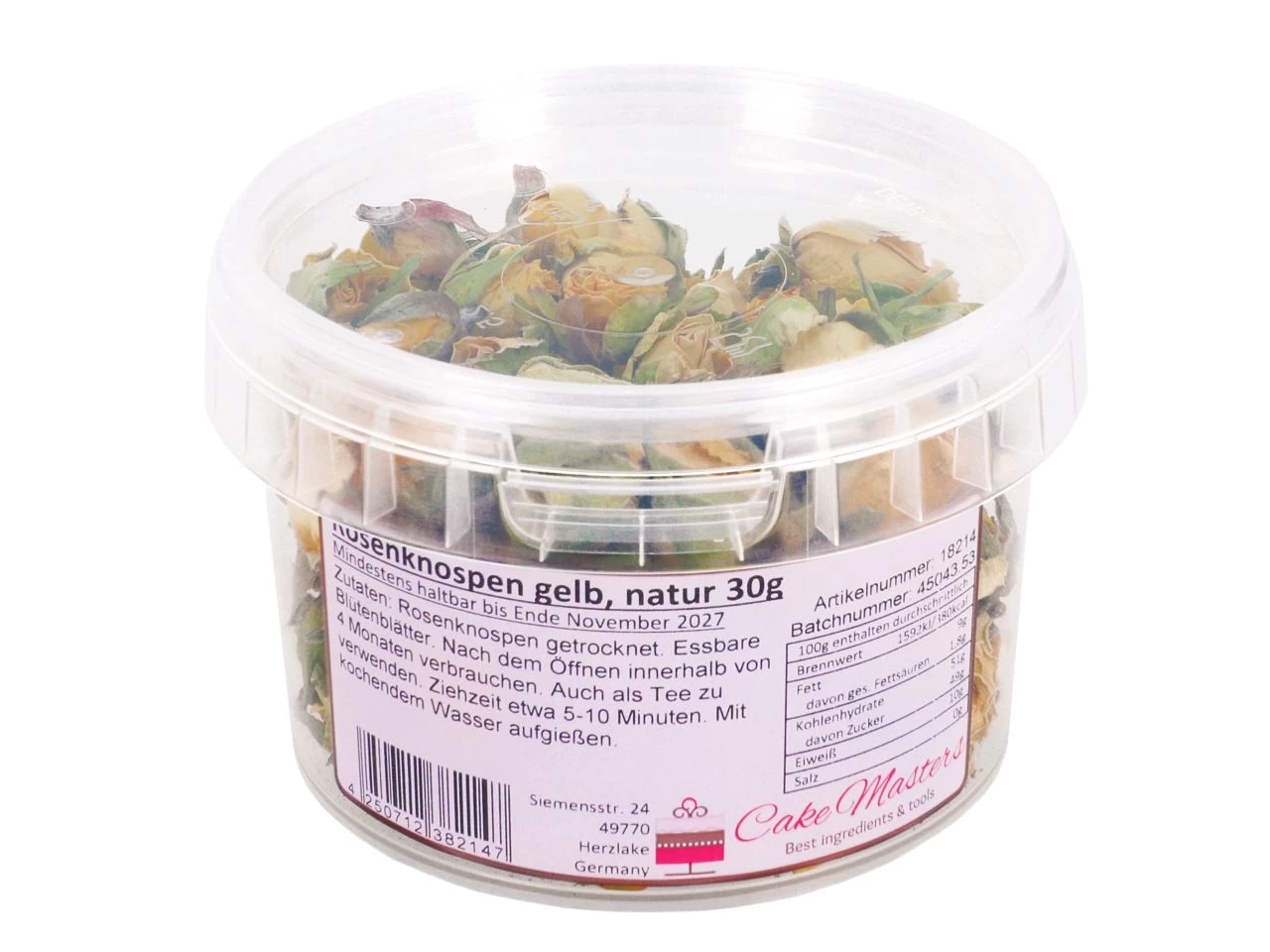 Rosenknospen, Gelb, Essbar, 30 G 2 Rosenknospen, Gelb, Essbar, 30 G - Image 2