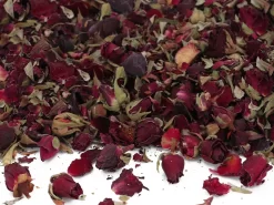 Rosenknospen, Dunkelrot, Essbar, 10 G