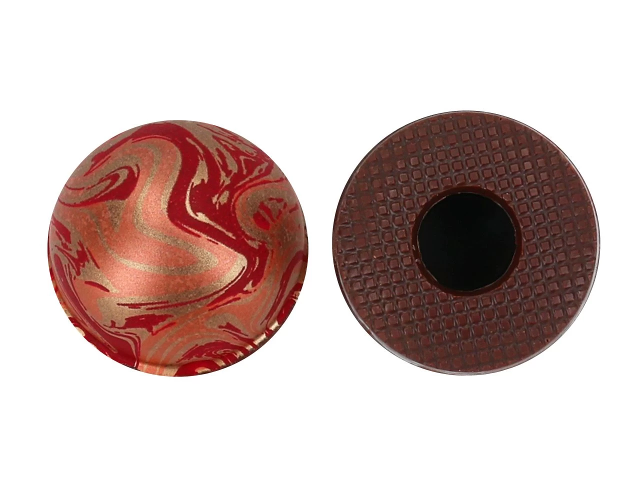 Pralinen-Halbkugeln Magic, Zartbitter, 4 Folien á 54 Stück 1 Pralinen-Halbkugeln Magic, Zartbitter, 4 Folien á 54 Stück