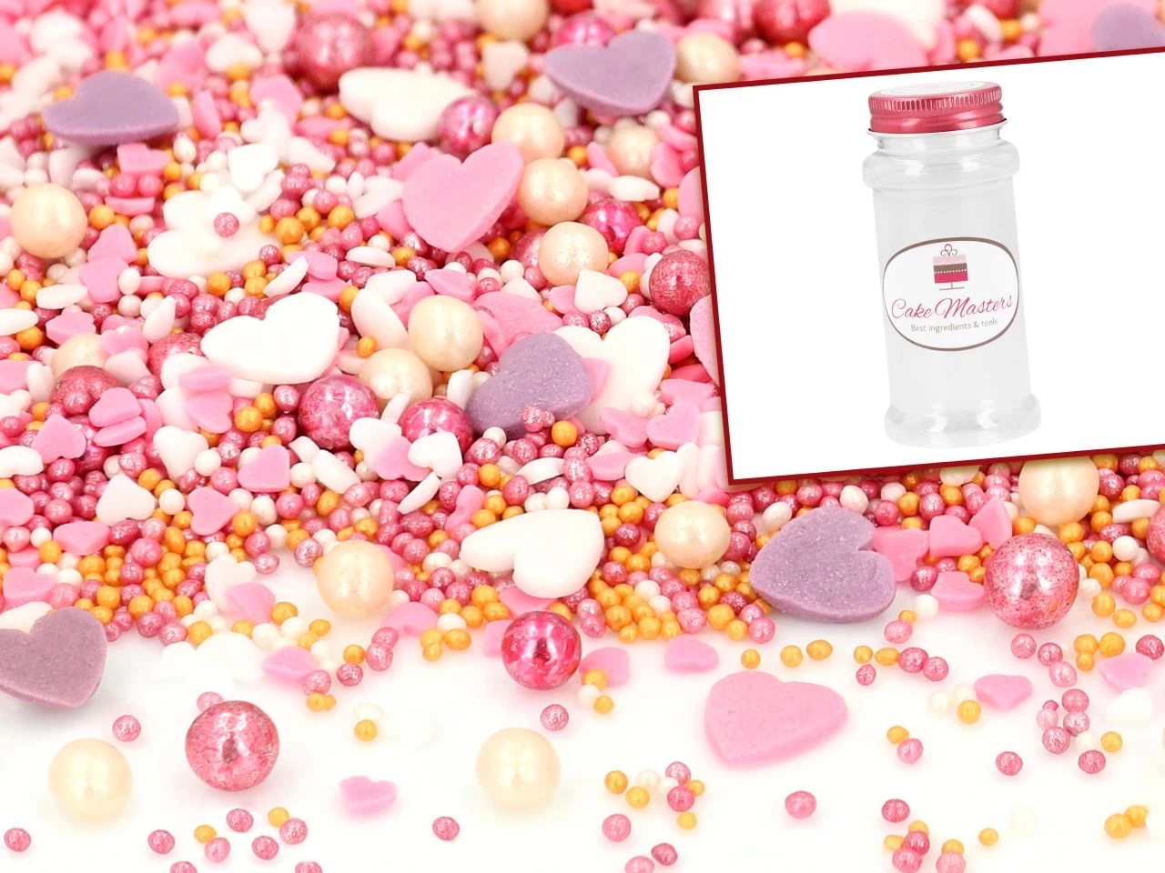 Sprinkles First Kiss, Bunt, Vorratsdose, 80 G 1 Sprinkles First Kiss, Bunt, Vorratsdose, 80 G