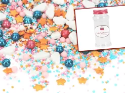 Sprinkles Gender Reveal, Farb-Mix, 80 G, Vorratsdose