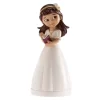 Tortenaufsatz Kommunion Mädchen Mit Diadem 13cm