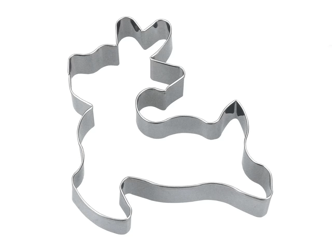 Ausstecher: Rentier, Edelstahl, 10 X 11 Cm 1 Ausstecher: Rentier, Edelstahl, 10 X 11 Cm