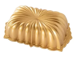 Nordic Ware: Aluguss-Backform Classic Fluted Loaf, Antihaft, 1,4 L, 21 X 13,3 X 7,5 Cm -Hobbybäcker b89591