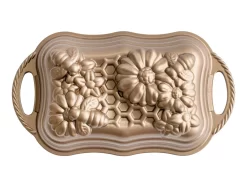 Nordic Ware: Aluguss-Backform Honeycomb Loaf, Antihaft, 1,4 L, 21,5 X 14,5 X 7 Cm -Hobbybäcker b89771