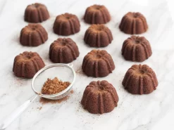 Nordic Ware: Aluguss-Backform Bundt Brownie Pan, Antihaft, 700 Ml, 12 Mulden á 6,5 X 3,5 Cm -Hobbybäcker b89942