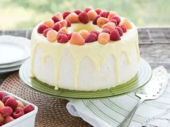 Nordic Ware: Alu-Backform Angelfood Pan Mit Abnehmbarem Kegel, 24,5 X 11 Cm