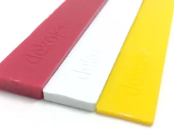 3er-Set Teigstäbe, 6-teilig: Je 2 X 1,5 Mm, 3 Mm & 5 Mm, Länge: 35 Cm