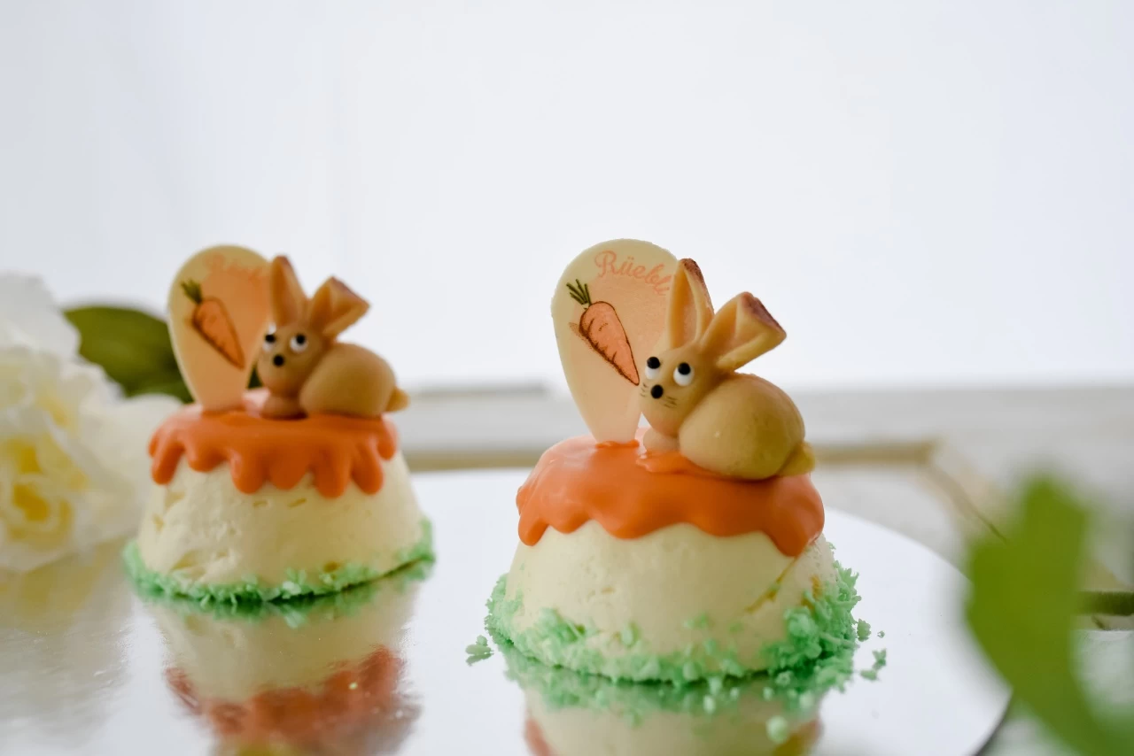 Marzipandekor Rübli, 5 X 3 Cm, 8 Stück 1 Marzipandekor Rübli, 5 X 3 Cm, 8 Stück