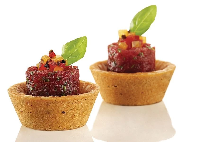 Tartelettes Mini-Snack Tomate/Basilikum, Ø 4,2 Cm, 32 Stück 2 Tartelettes Mini-Snack Tomate/Basilikum, Ø 4,2 Cm, 32 Stück - Image 2