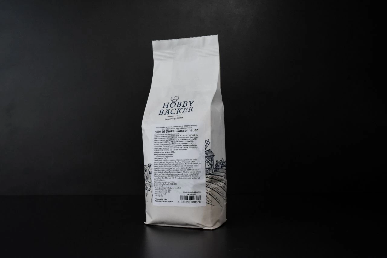 Dinkel-Gassenhauer 1kg - Brotbackmischung 2 Dinkel-Gassenhauer 1kg - Brotbackmischung - Image 2