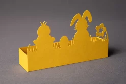 Banderole Ostern Für Pralinenschachtel, Gelb