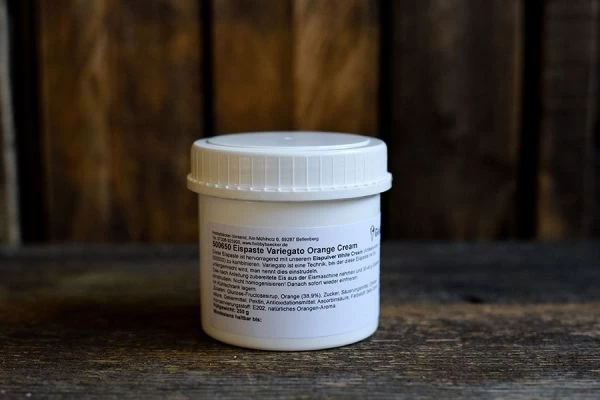 Eispaste Variegato Orange Cream 250 G 2 Eispaste Variegato Orange Cream 250 G - Image 2
