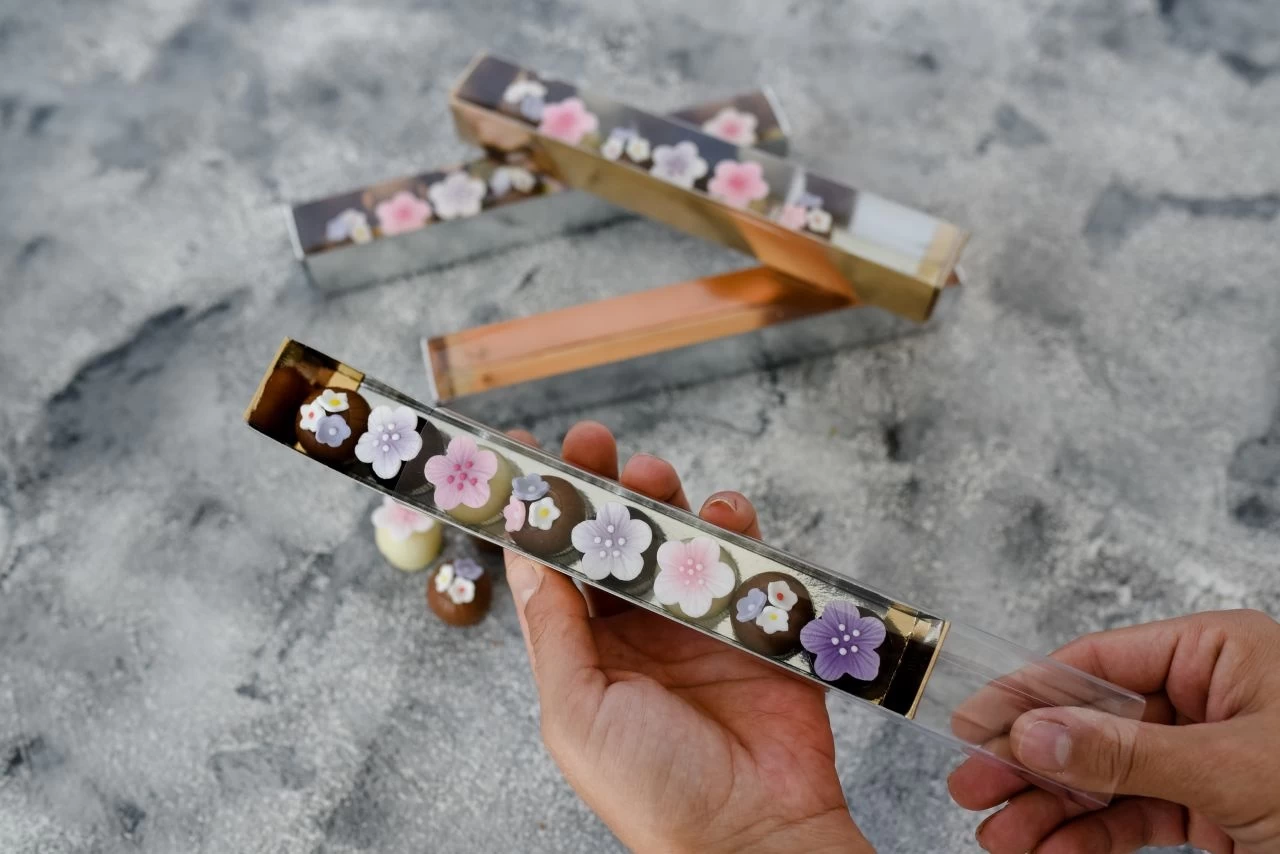 Pralinen-Stange Für Max. 8 Pralinen, Gold/silber, 4 Stück 2 Pralinen-Stange Für Max. 8 Pralinen, Gold/silber, 4 Stück - Image 2