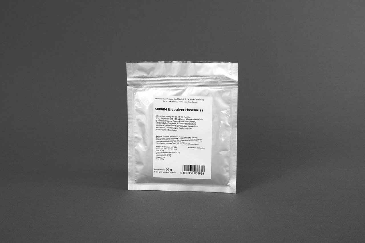 Eispulver Haselnuss 50g 2 Eispulver Haselnuss 50g - Image 2