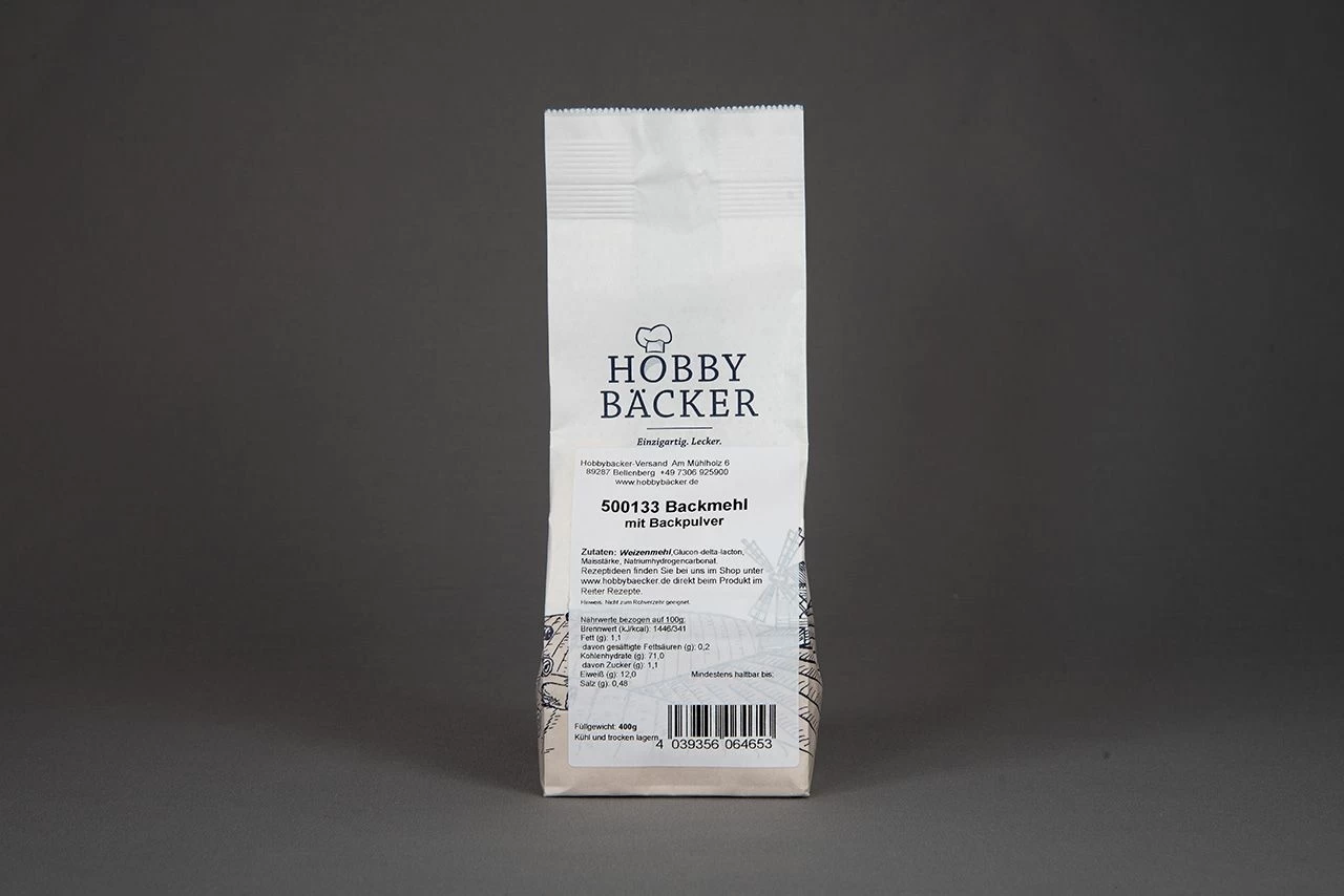 Backmehl Mit Backpulver, 400 G 1 Backmehl Mit Backpulver, 400 G
